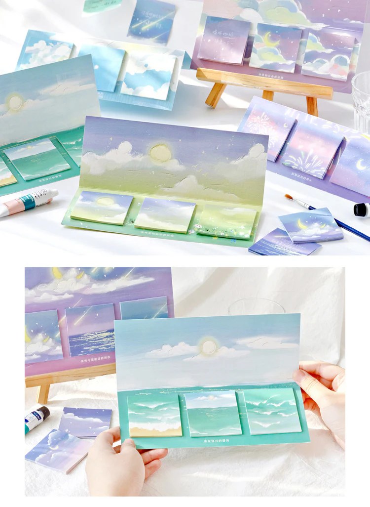 Oil Painting Sticky Notes Crafty Jo Mauritius