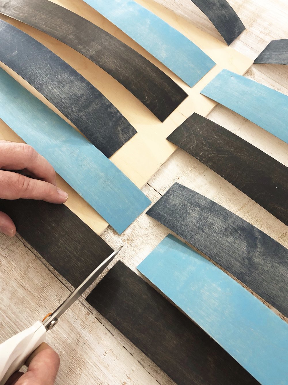 DIY Wood Veneer Art Crafty Lumberjacks