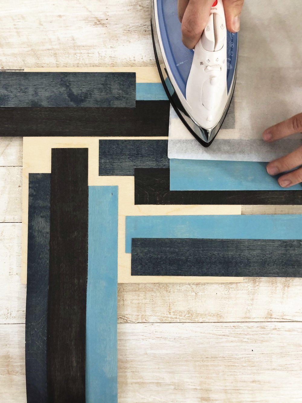 DIY Wood Veneer Art Crafty Lumberjacks