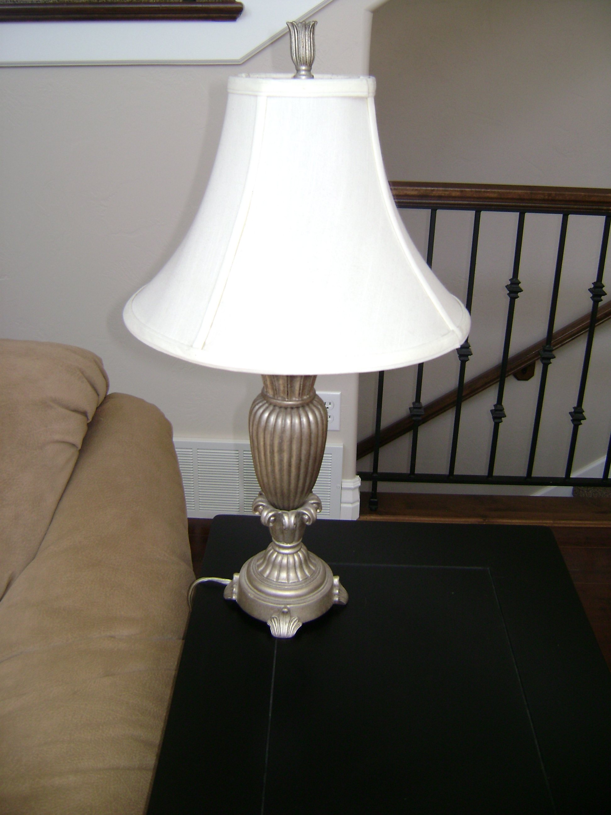 How to redo a lamp shade Craft
