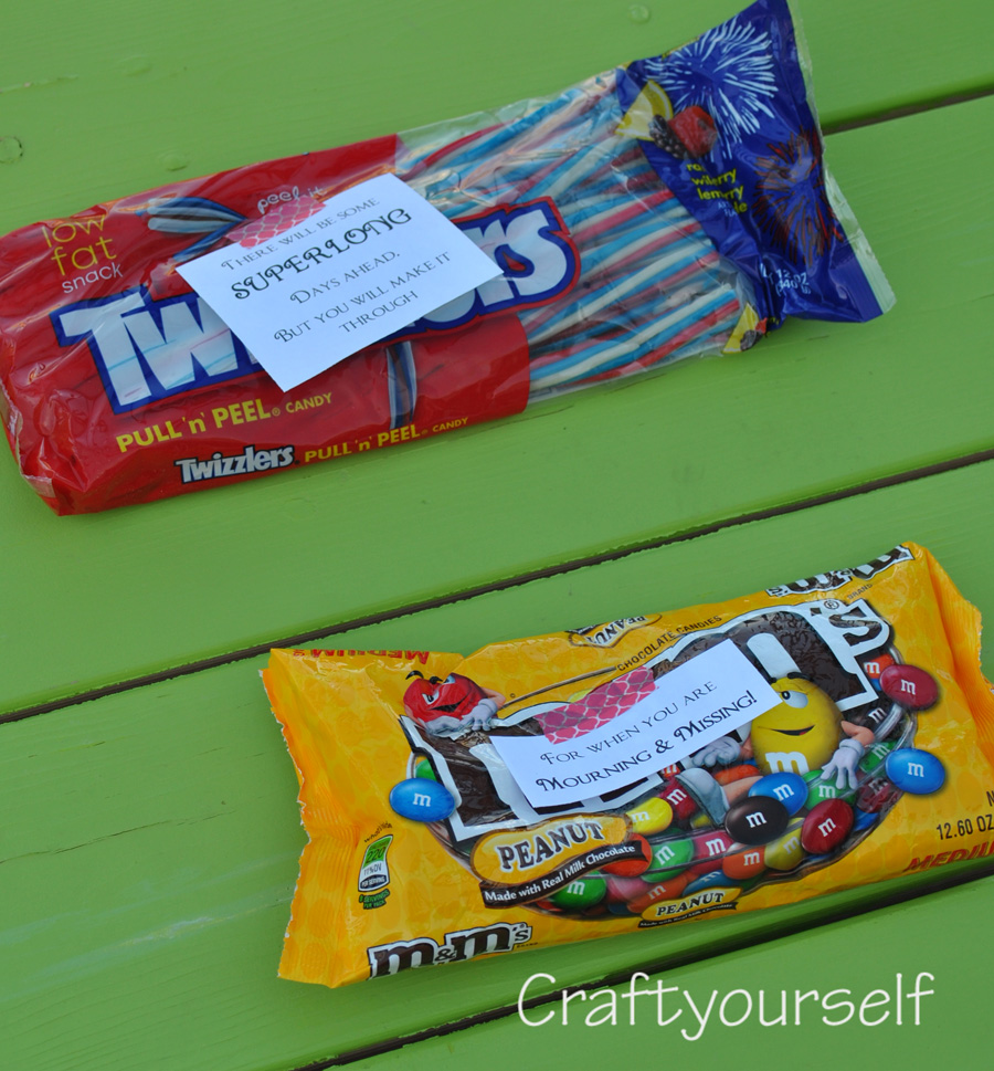 Grief Gift Basket and Pedestal frame Craft