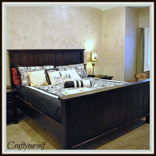 Farmhouse King size bed Craft