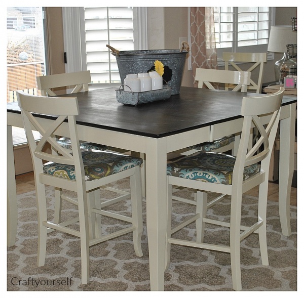 Dining Room Table Re do Craft