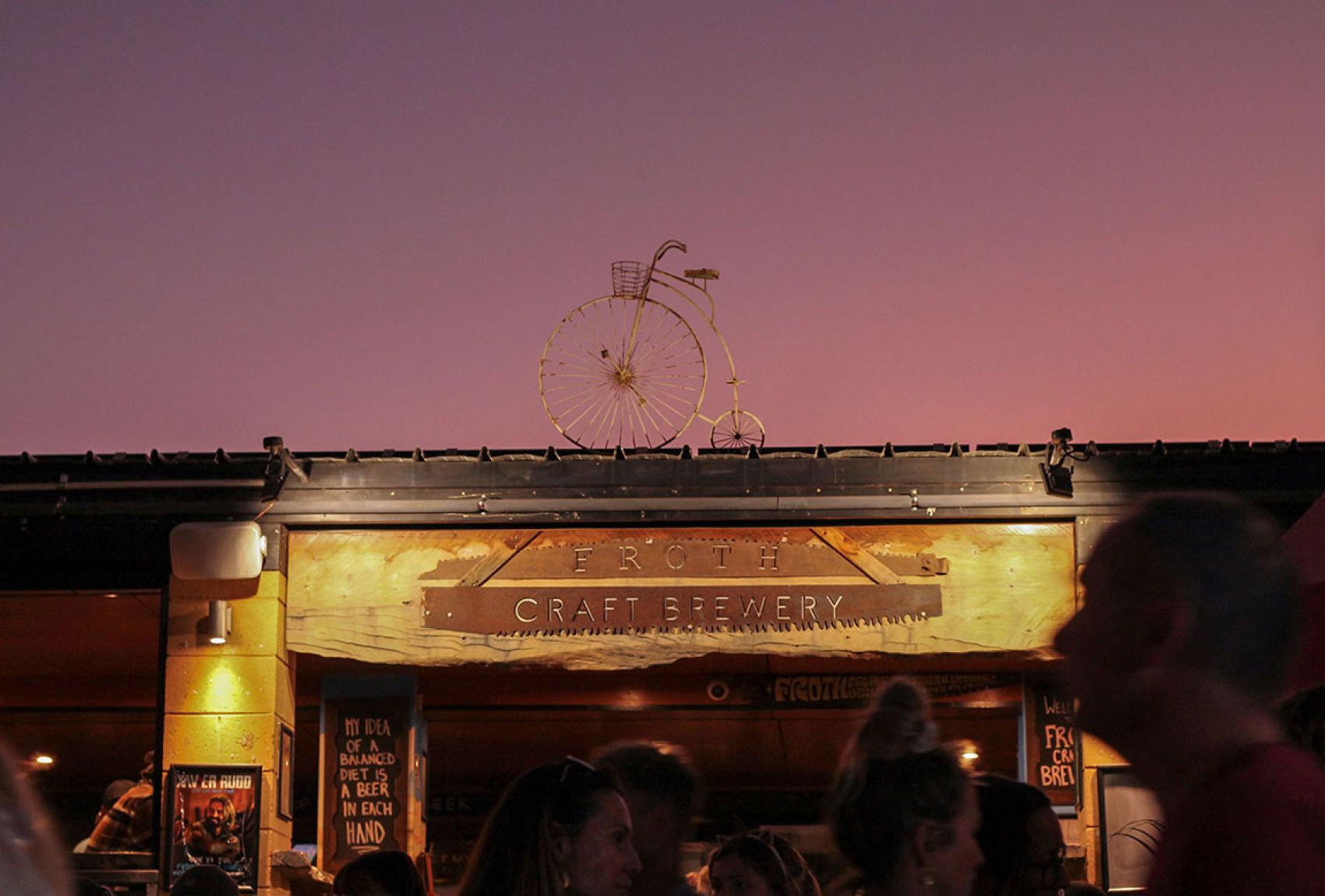 Froth Craft Brewery, Exmouth The Crafty Pint