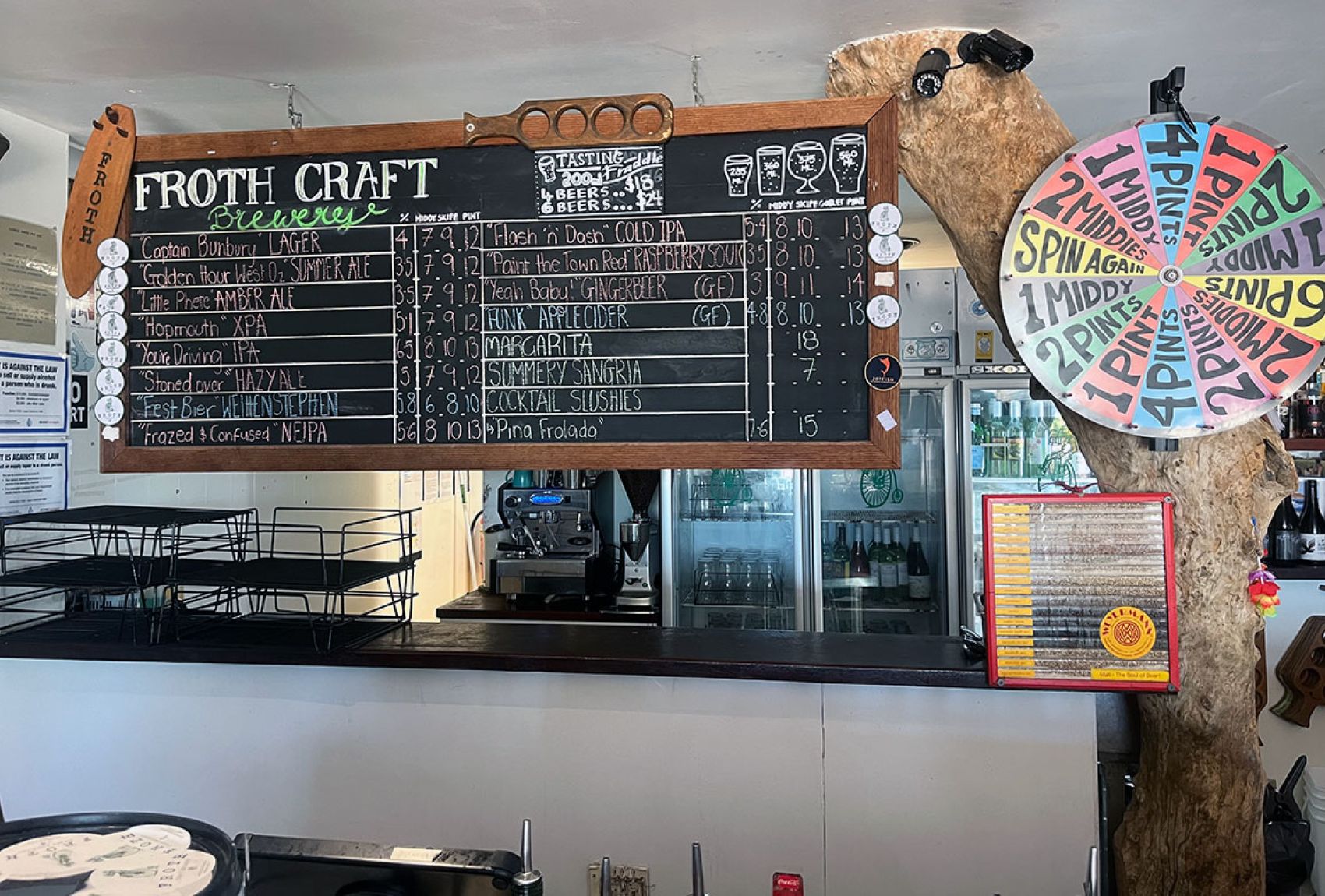 Froth Craft Brewery, Exmouth The Crafty Pint