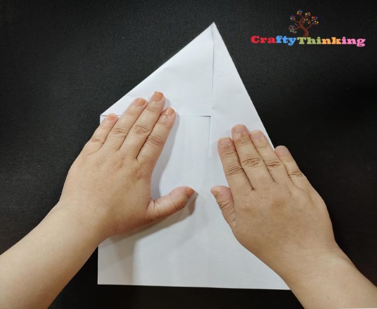 Easy Origami Paper Airplane CraftyThinking