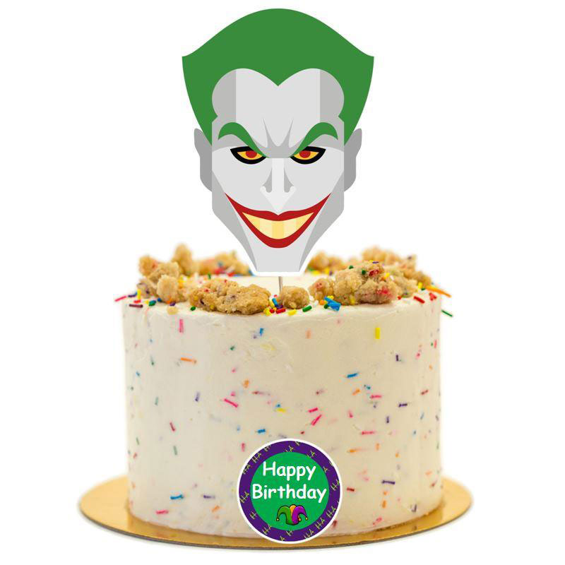 The Joker Birthday Cake Topper