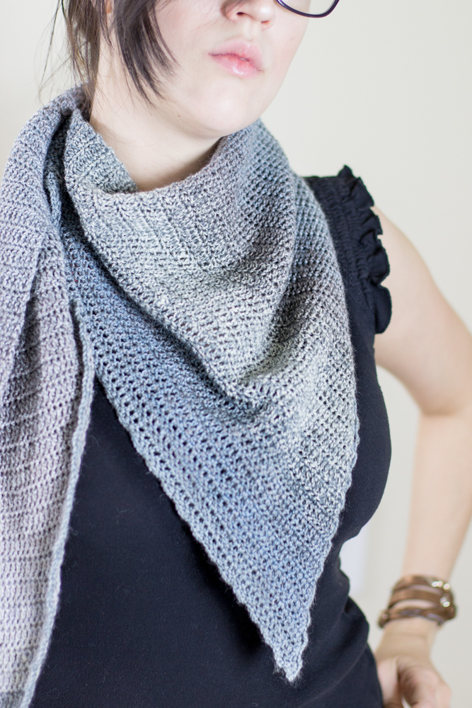 Asymmetrical dreams shawl crochet pattern Crafty Tutorials