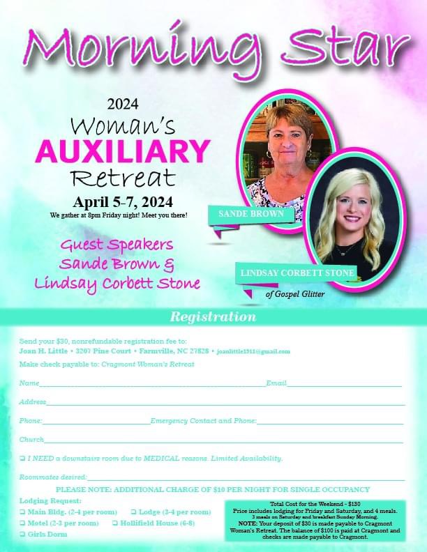 Events CRAGMONT ASSEMBLY