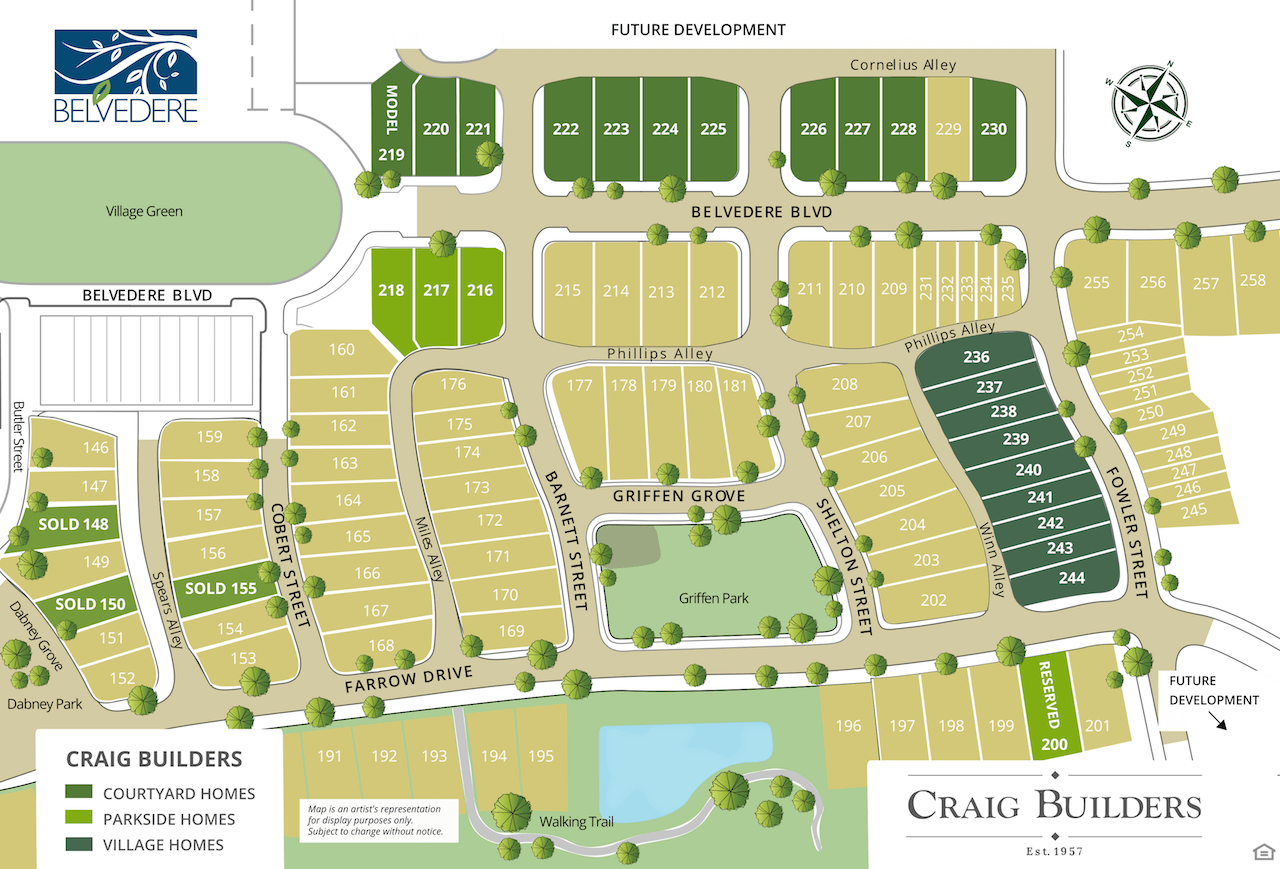 Belvedere Charlottesville VA Homes For Sale Craig Builders Craig