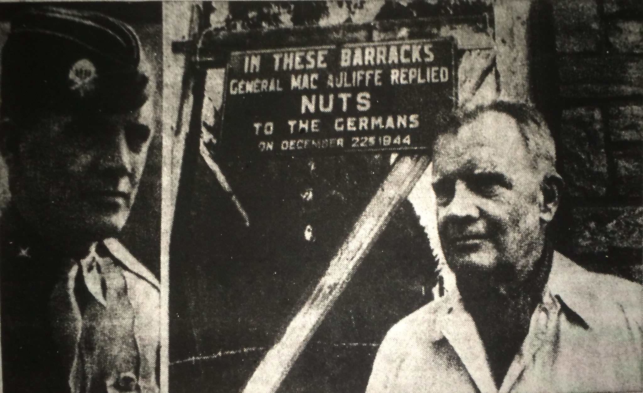 History Thursday! Bastogne Commander Told the Germans, “Nuts!” Why?