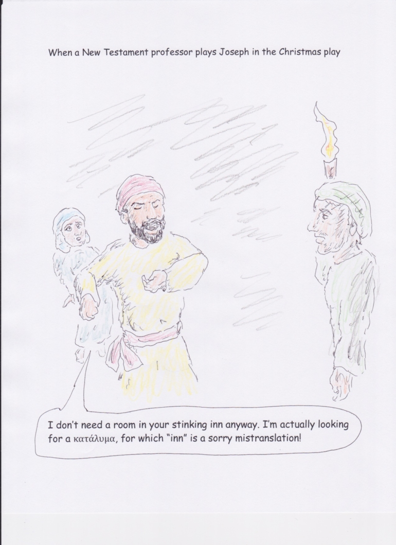 No room in the inn Bible Background