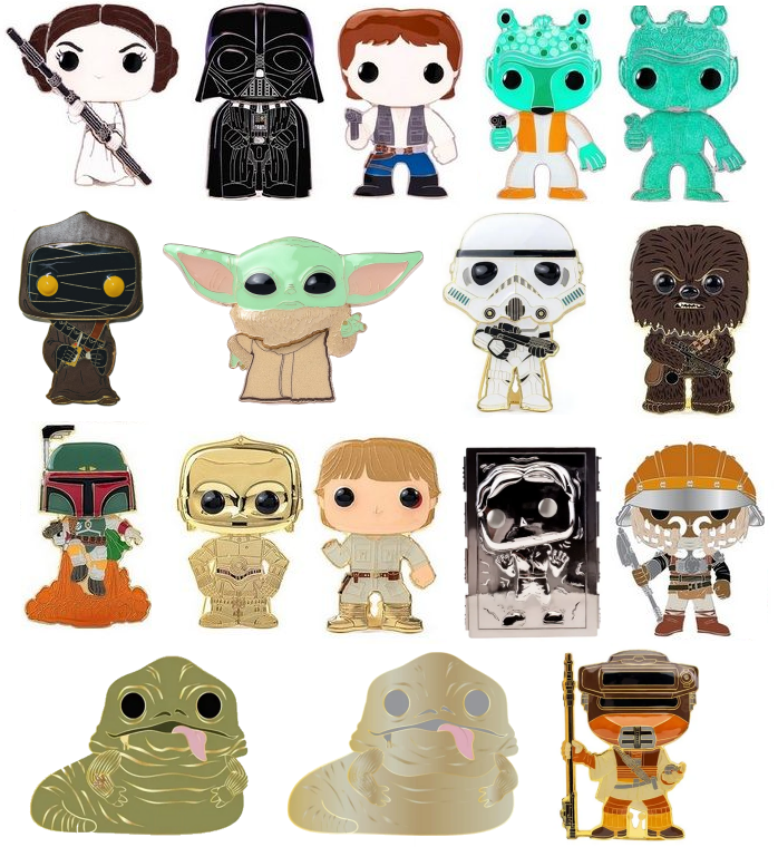 Star Wars Pin Collecting Funko Pin Checklist The official Craig W