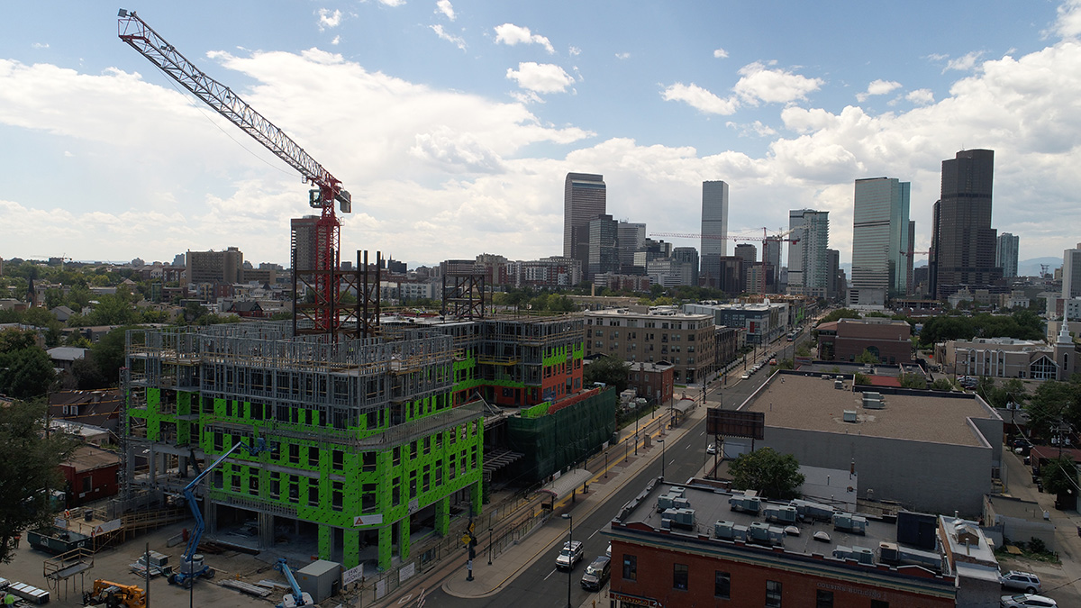 The Welton Corridor in Five Points Craine Architecture