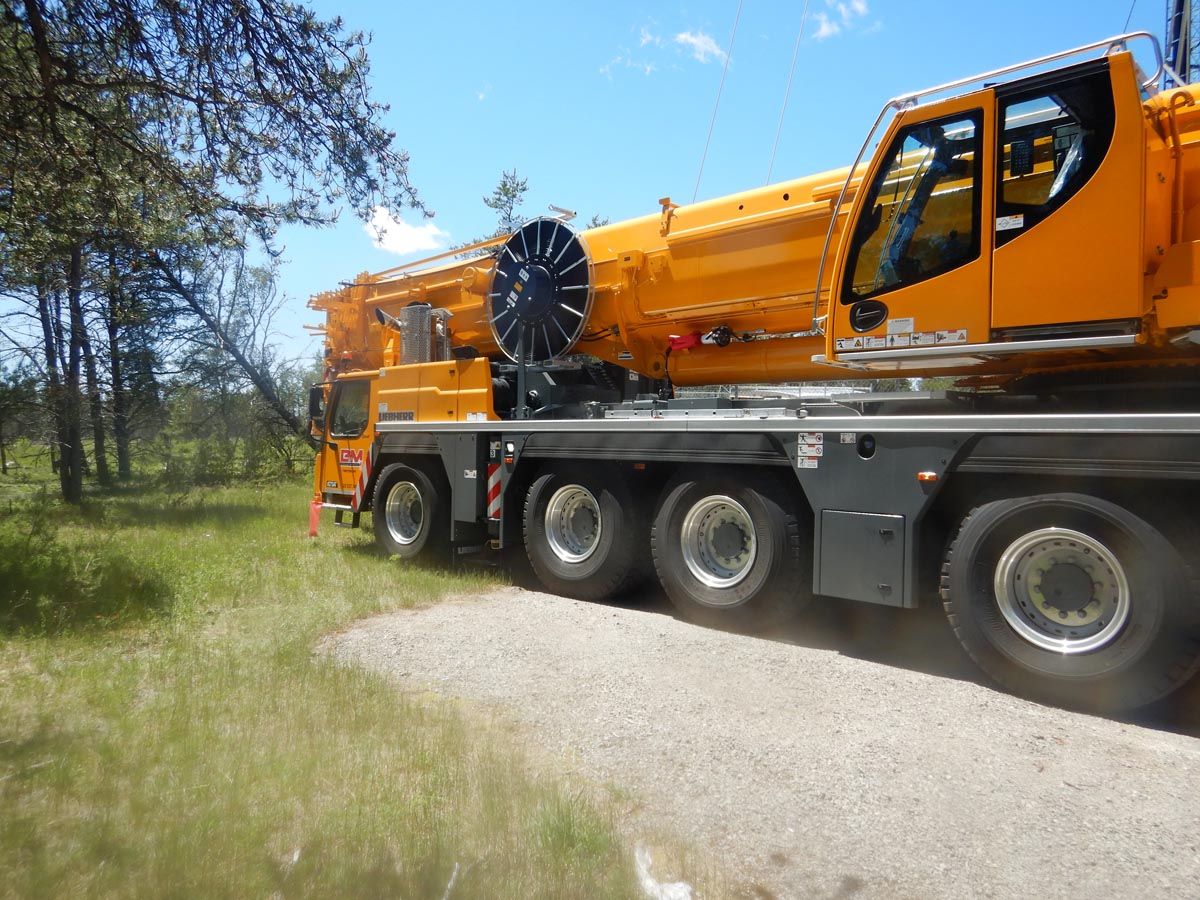 Infrastructure Work Gallery Crane Rental in MI