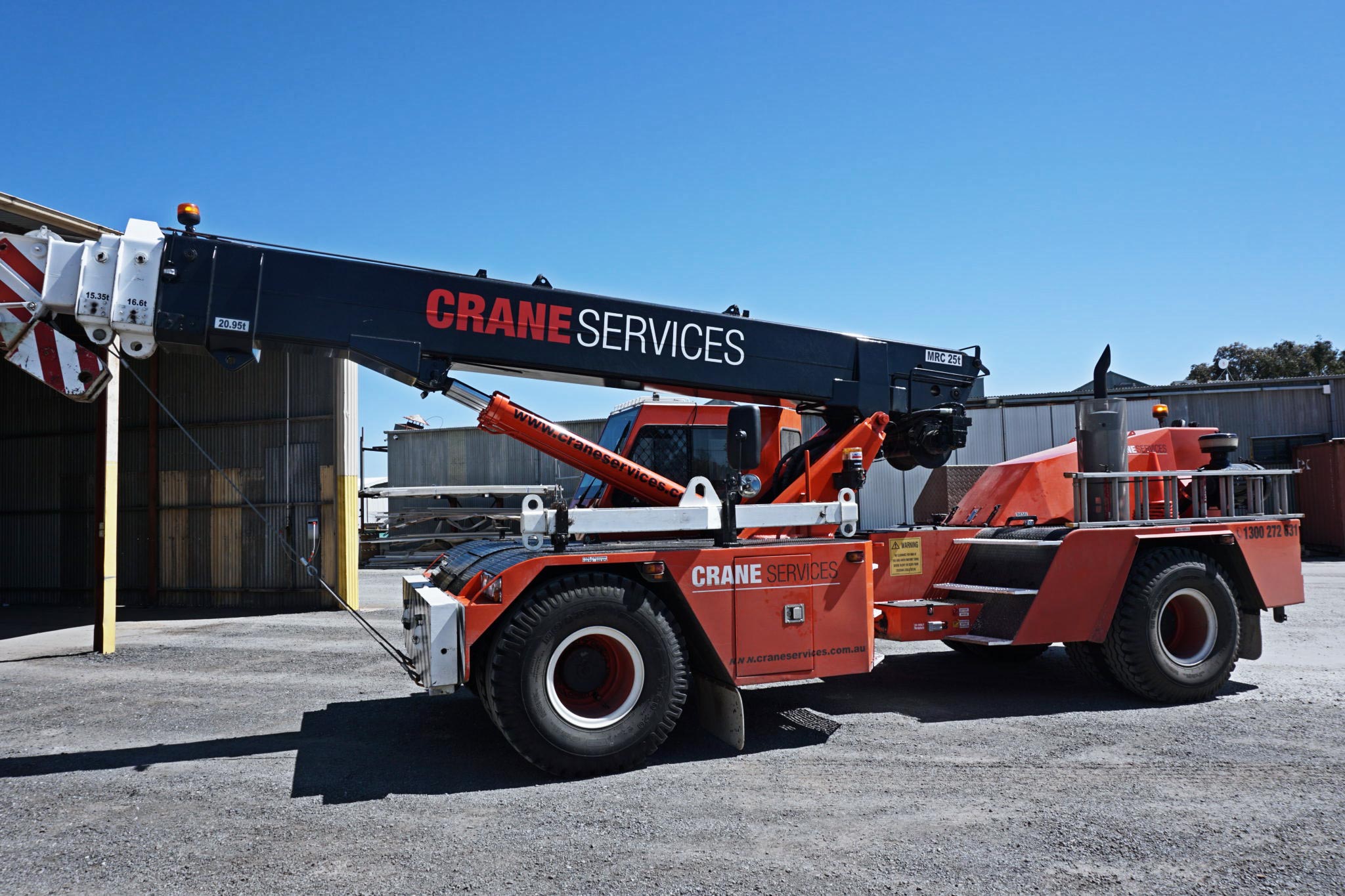 Articulated Cranes 525t Crane Services