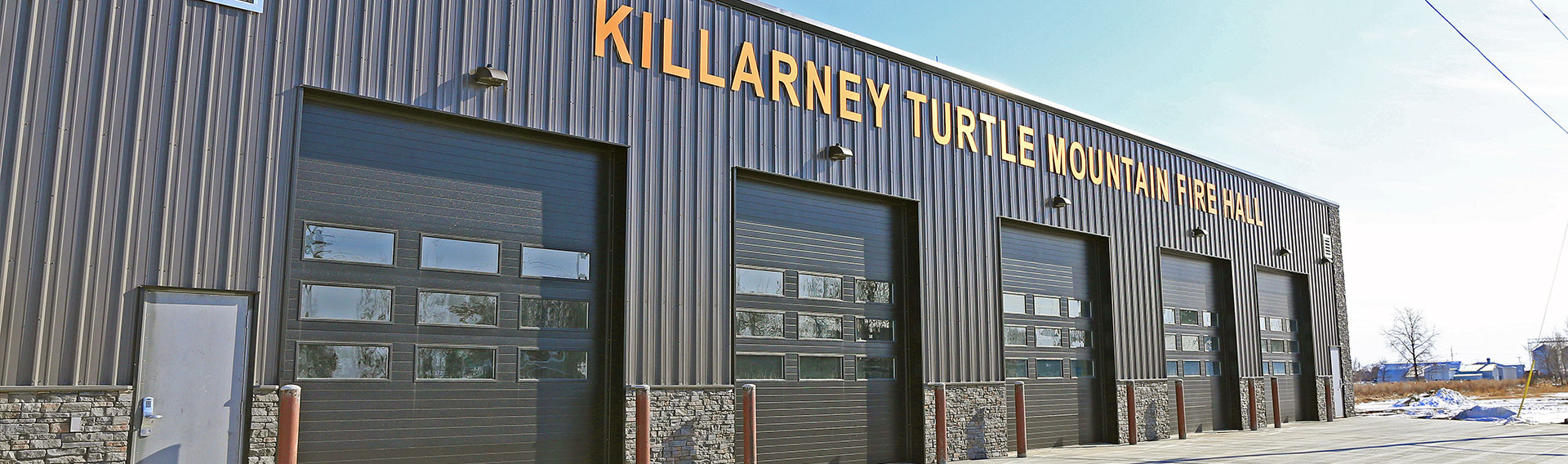 Fire Hall Crane Steel