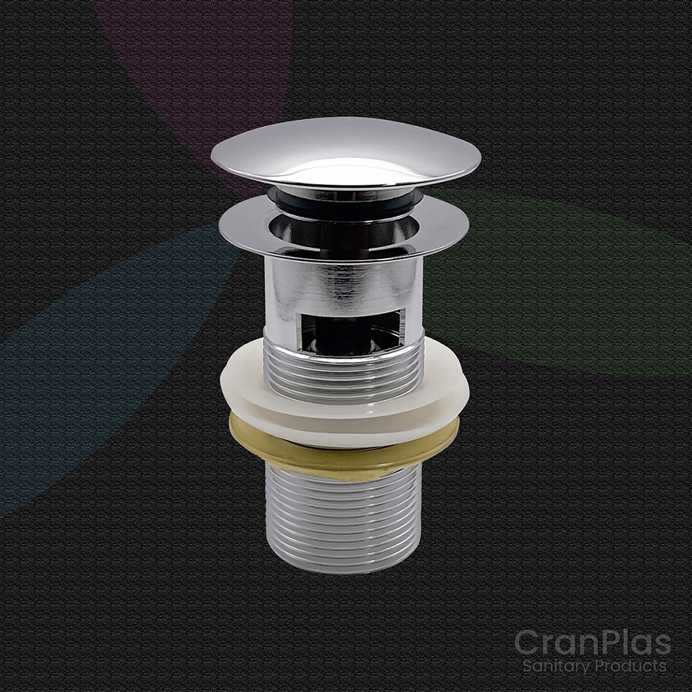 Slotted Clic Clac Basin Waste Wastes Bathroom Fittings Cranplas