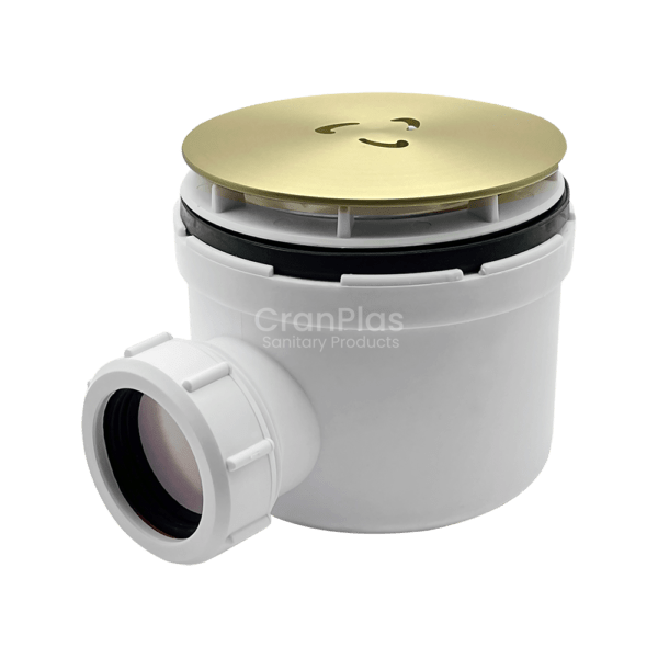 90mm Shower Tray Waste Wastes Bathroom Fittings Cranplas