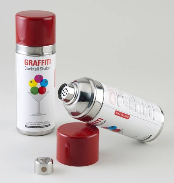 Spraypaintcan cocktail shaker / Boing Boing
