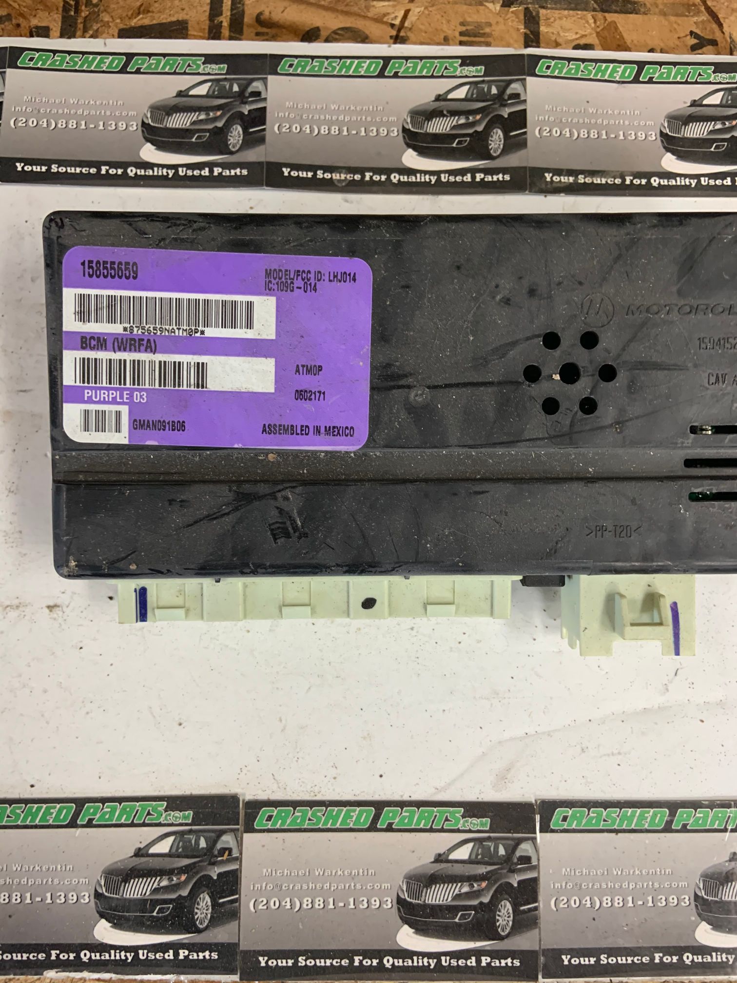Chevrolet Equinox BCM Part 15855659