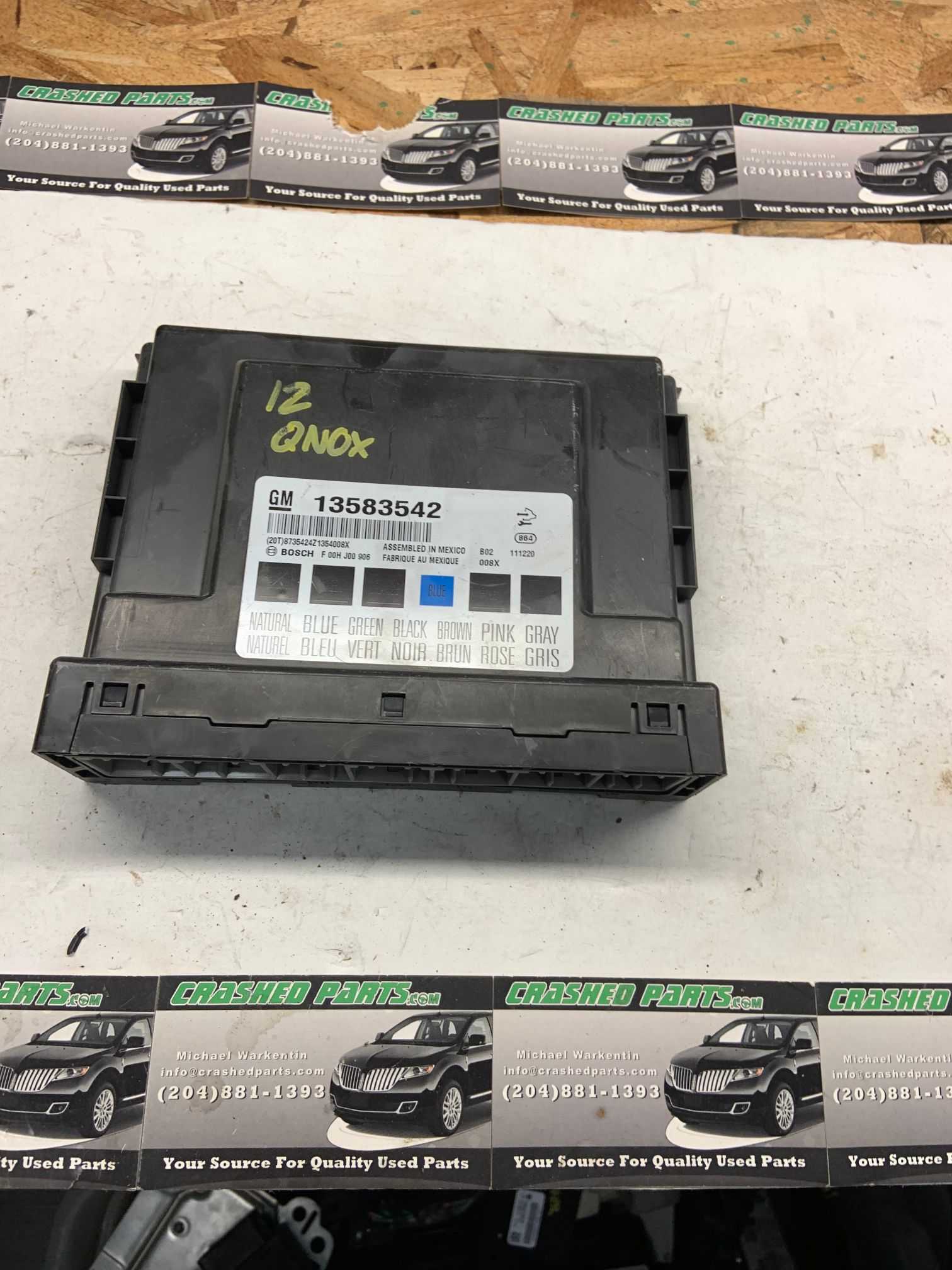 Chevrolet Equinox BCM Part 13583542