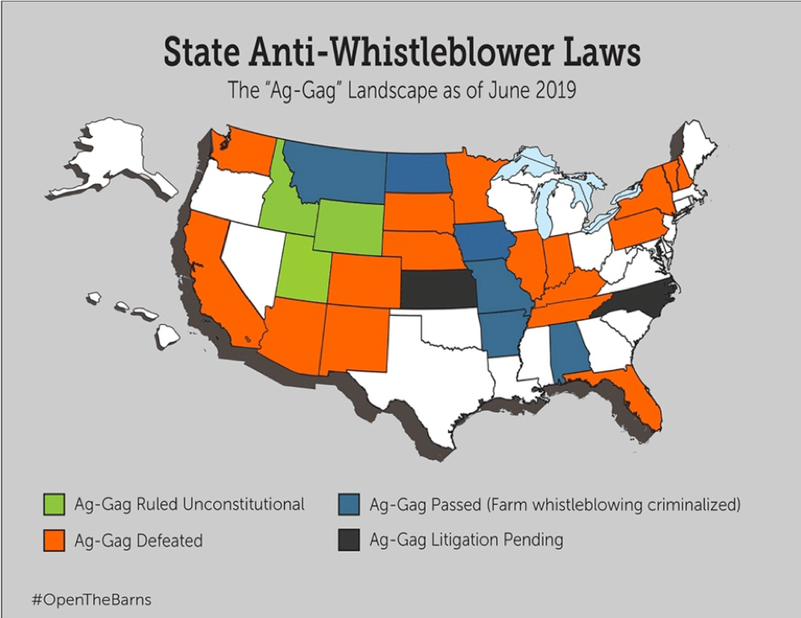What are Ag Gag Laws & Why You Should Care Crate Free USA