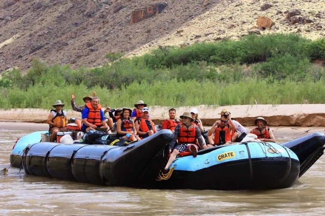 Rafting Grand Canyon, Helicopter TakeOut, 7Day Grand Canyon Trip