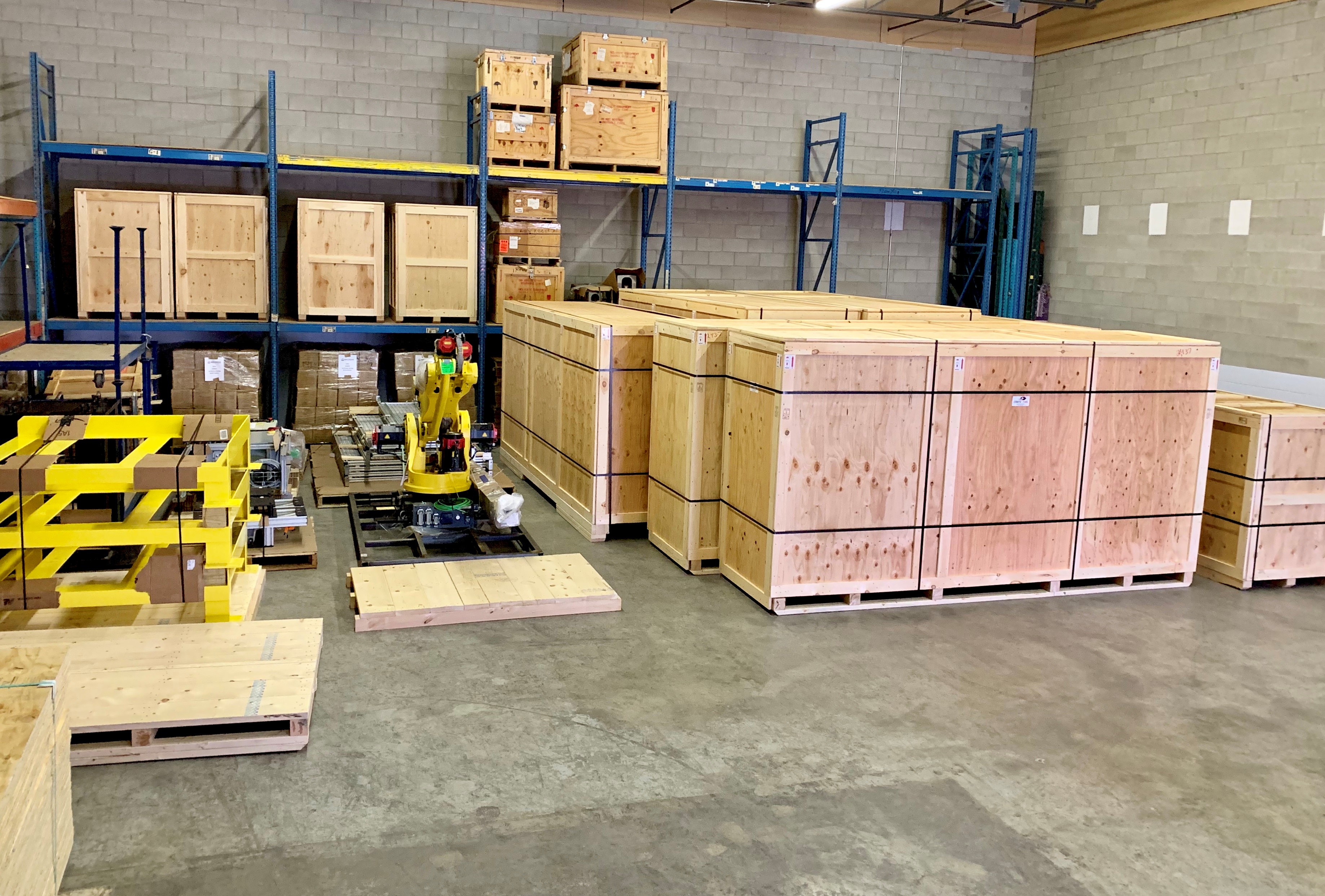 Custom Technology Packaging & Crating Crate This