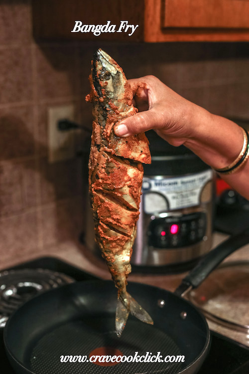 Mackerel/Bangda Fry Recipe & Guide To Choose A Fresh Fish! Crave Cook Click