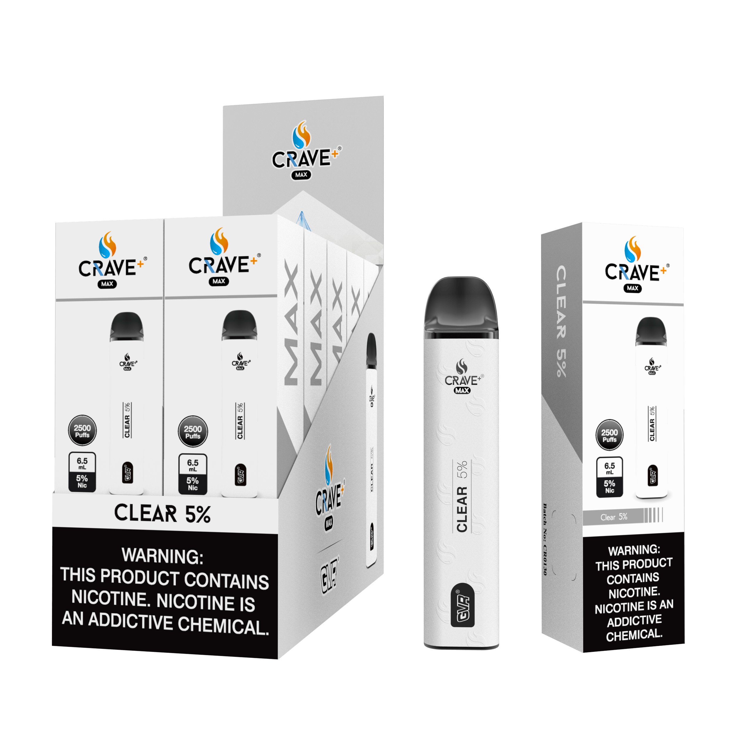 Crave Max Clear 5 crave disposable