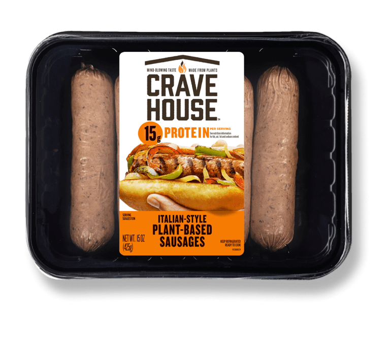PlantBased ItalianStyle Sausages Crave House
