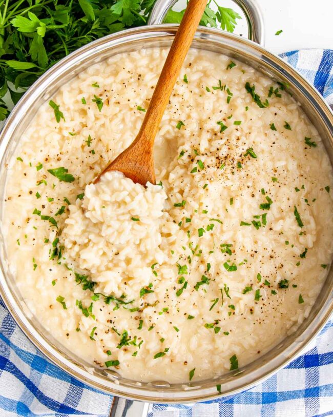 Basic Risotto Craving Home Cooked