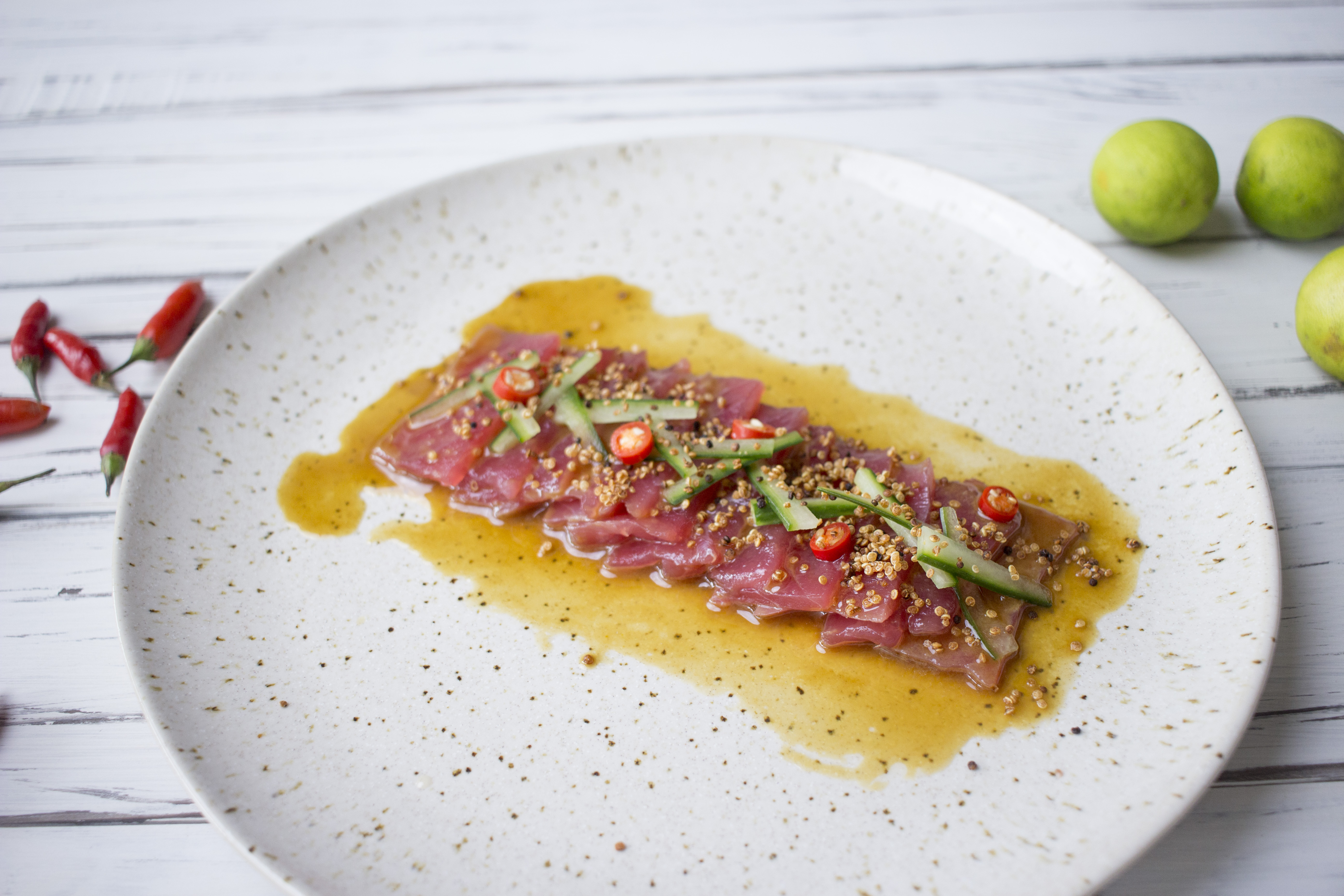 PERU SPECIAL Nikkei Tuna Ceviche Cravings Journal