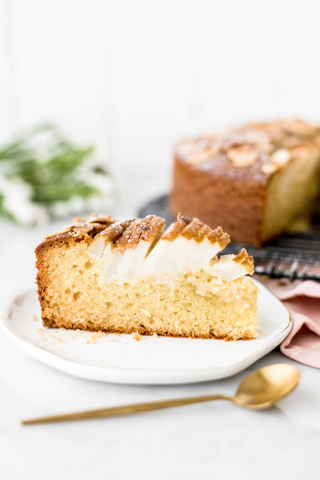 Olive Oil Cake with Pears Cravings Journal