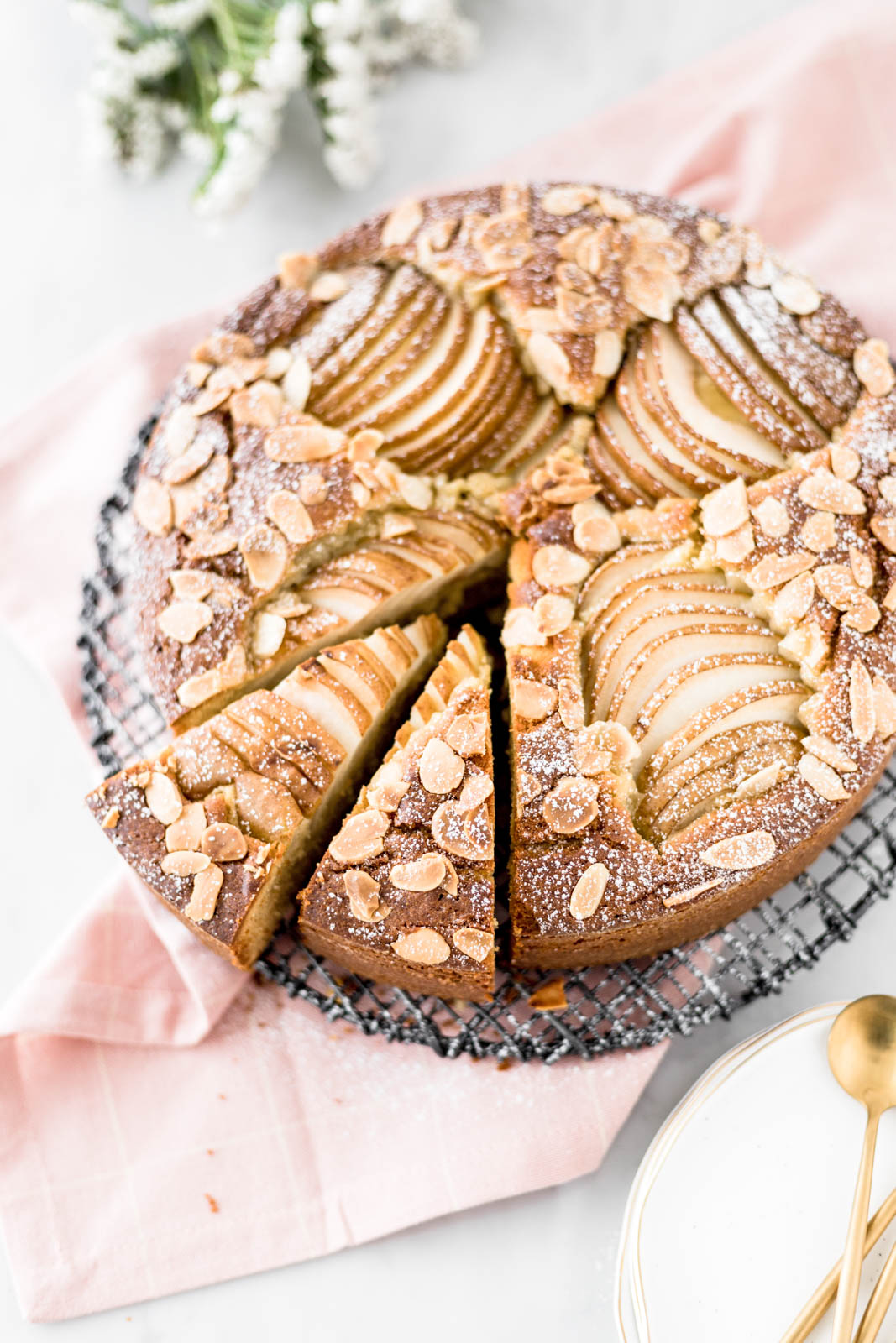 Olive Oil Cake with Pears Cravings Journal