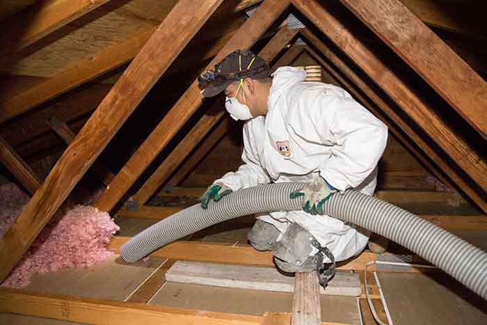 Easy Attic Insulation Removal Crawl Pros