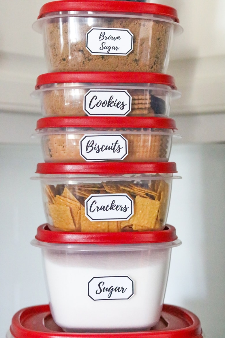 9 Steps to Clean & Organize Your Pantry + Free Printable Pantry Labels