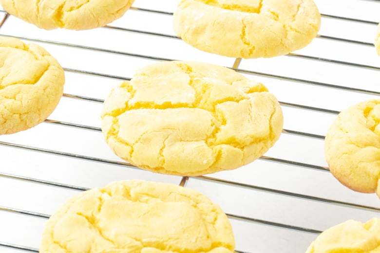 Easy Lemon Cake Mix Cookies (Only 3 Ingredients!!!)