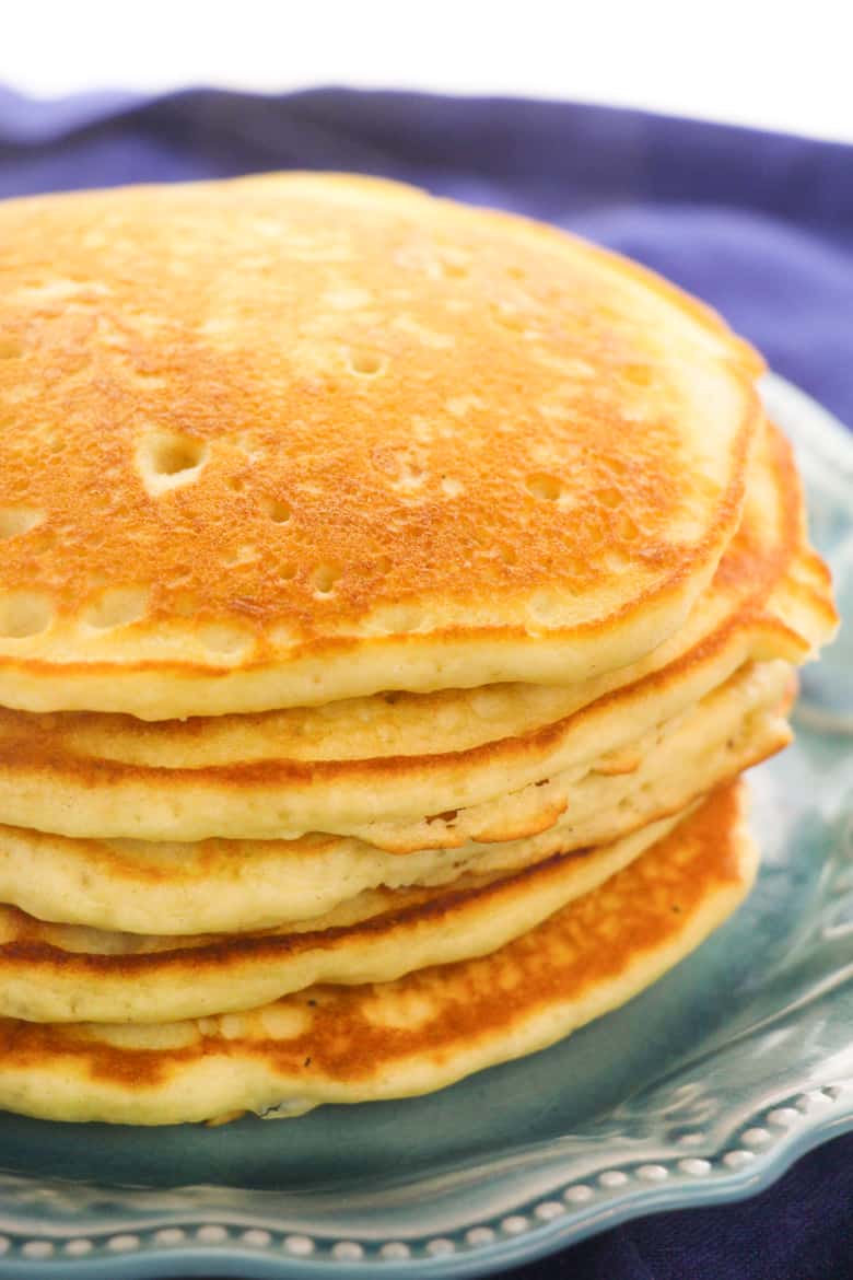 The Best Buttermilk Pancakes (Light & fluffy!)