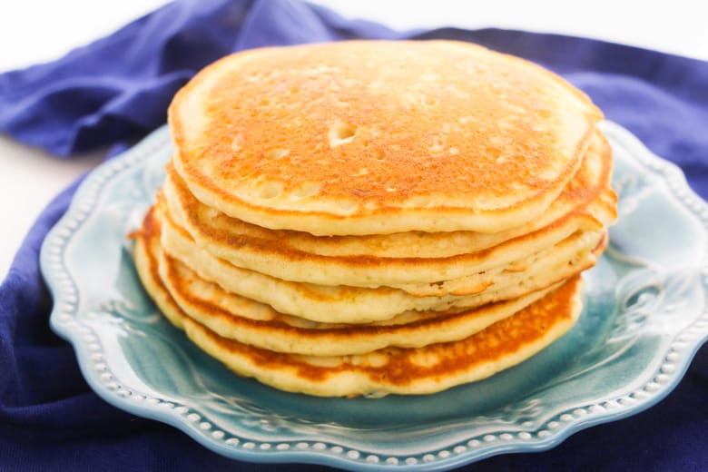 The Best Buttermilk Pancakes (Light & fluffy!)