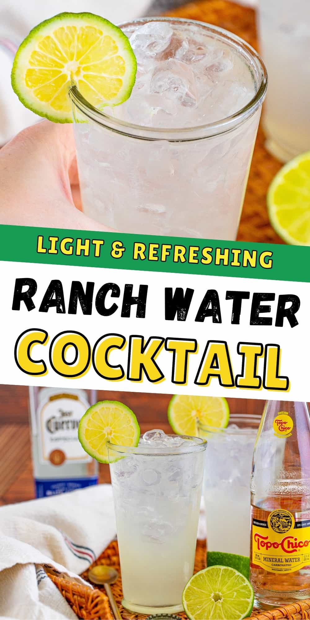 Ranch Water Cocktail Recipe (Refreshing Summer Drink!)