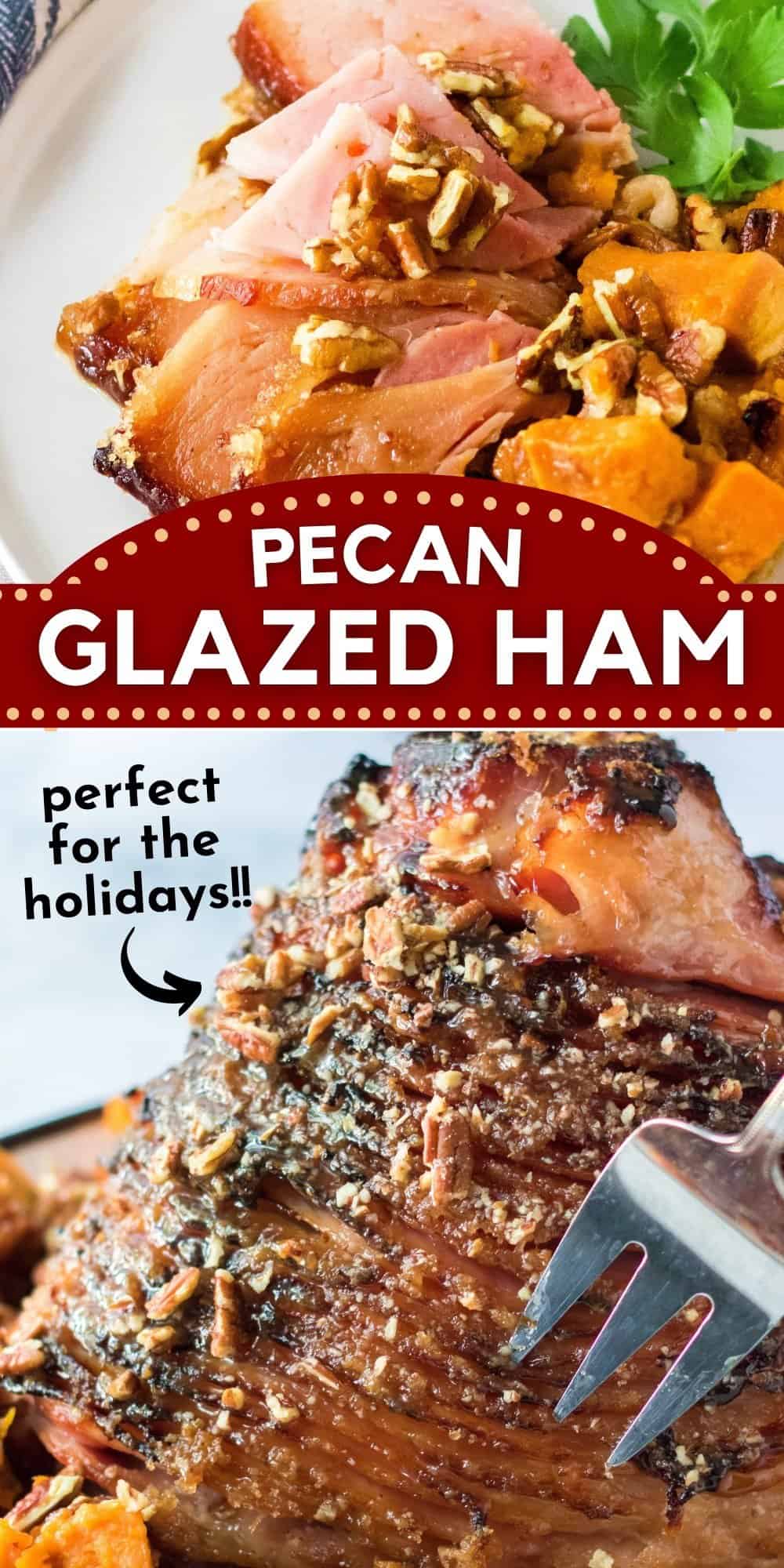 Maple Pecan Glazed Ham