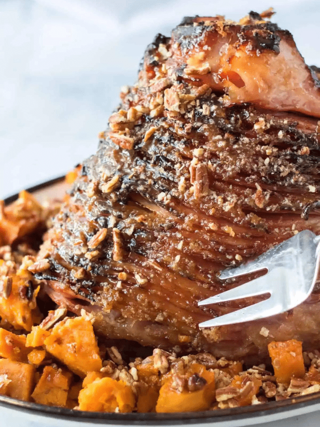 Delicious Pecan Glazed Ham Easy Recipe Crayons & Cravings