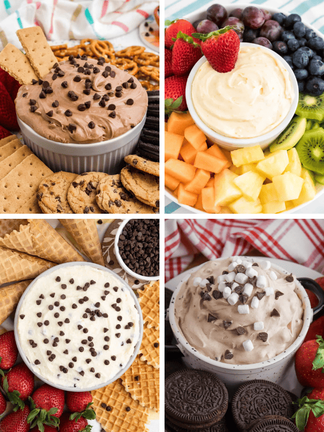 The BEST Dessert Dip Recipes Ever! Crayons & Cravings