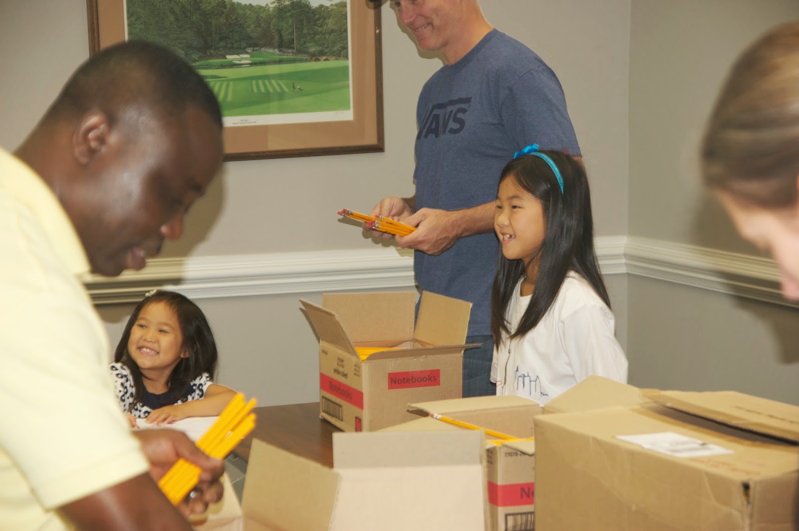 Backpack Assembly Day in Greensboro, NC — Crayons Matter