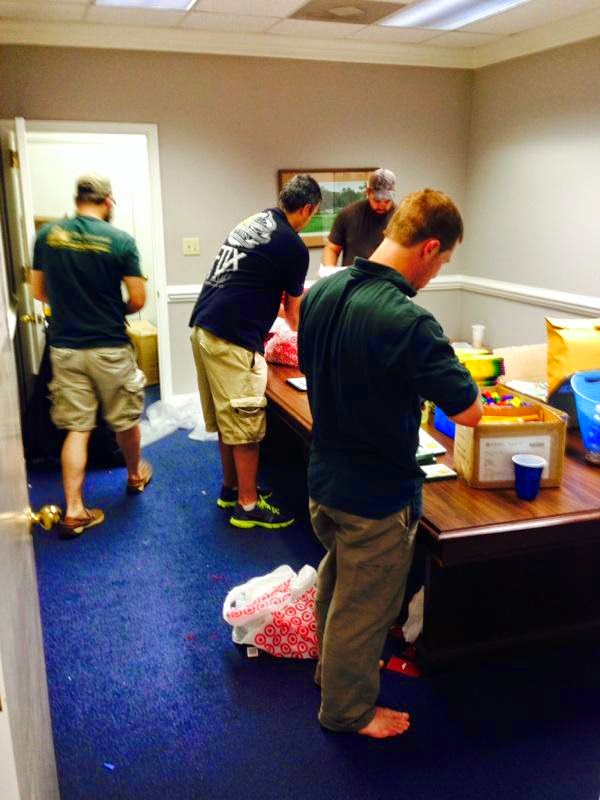 Backpack Assembly Day in Greensboro, NC — Crayons Matter