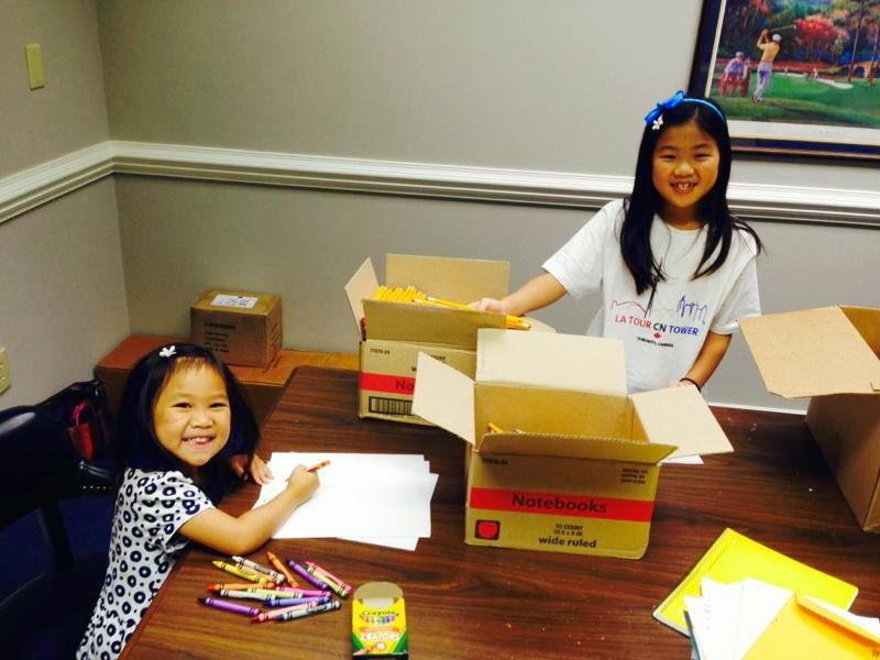 Backpack Assembly Day in Greensboro, NC — Crayons Matter