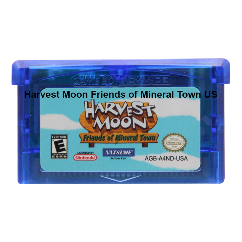 Harvest Moon Series Game Boy Advance GBA Harvest Moon Friends of