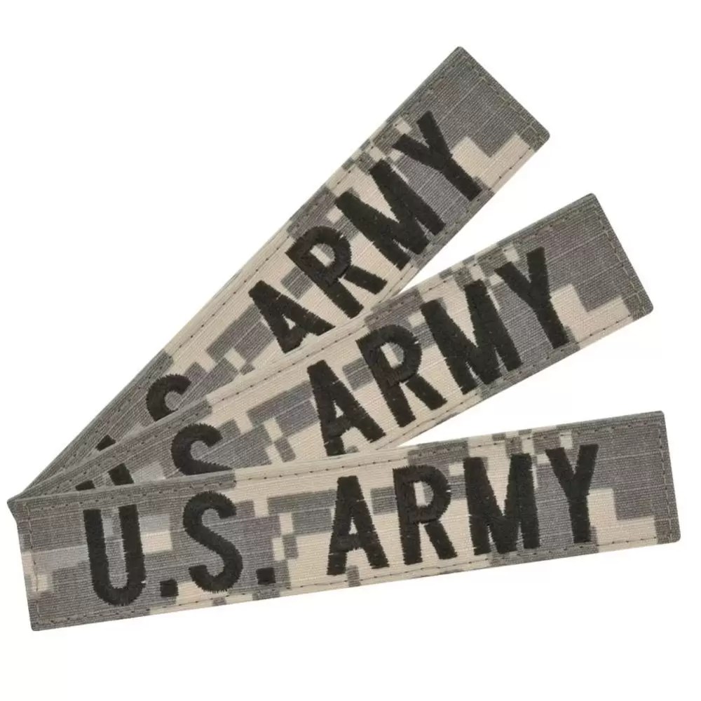 ACU US ARMY VELCRO NAME TAPES Crazy Jim's